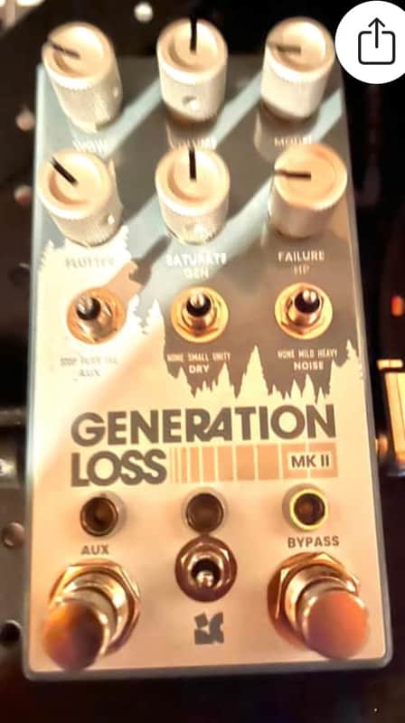ギター chase bliss audio Generation Loss mkII Generation Loss MKII — Chase Bliss