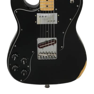 Fender Telecaster Custom Black Left Handed 1981 image 2