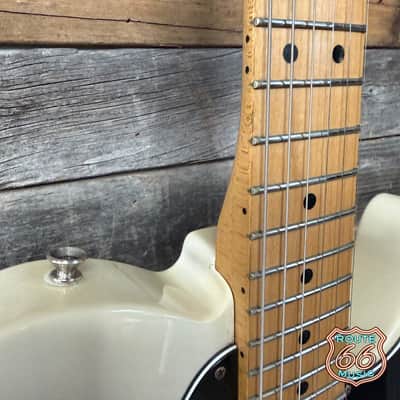 2016 Fender Deluxe Nashville Telecaster White Blonde Electric Guitar image 8