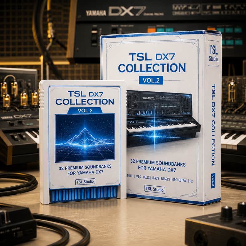 TSL Studio Yamaha DX7 Unique Bank - TSL DX7 Collection Vol.2 - Vintage and Analog style sounds image 1