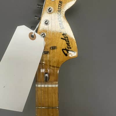 Fender Stratocaster With Cracked Head Stock Proffesionally fixed 1975 image 4