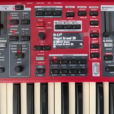 Nord Stage 4 SW73 Compact 73-Key Semi-Weighted with Nord case