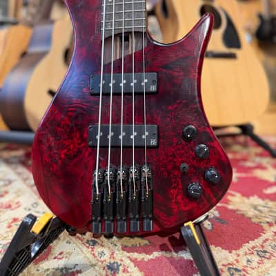 Ibanez EHB1505 Headless Bass Stained Wine 2024 image 3