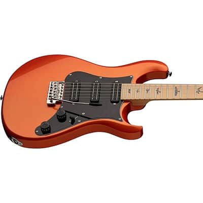 Paul Reed Smith SE NF 3 Electric Guitar - Metallic Orange with Maple Fingerboard image 4