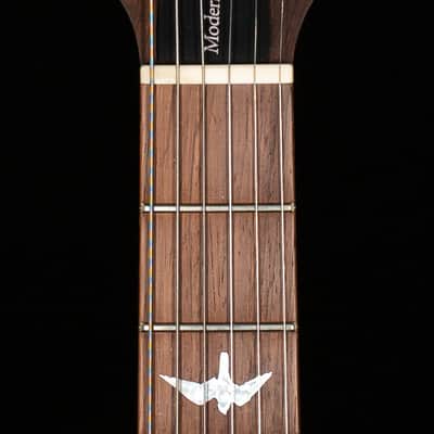 PRS Willcutt Exclusive Wood Library Modern Eagle V Charcoal Jade Burst Quilted Maple 10-Top (209) image 5