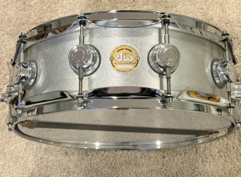 DW 3MM COLLECTOR ALUMINUM SNARE DRUM - FREE SHIP TO C-USA! image 1