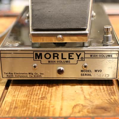 Morley Power Wah PWO 1970s - Silver image 2