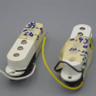 Generic Strat Pickups, White (Sold as a pair) White image 2