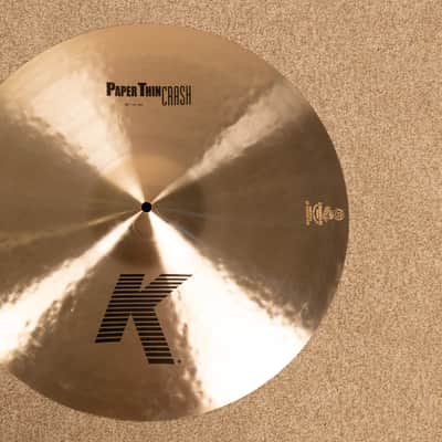 Zildjian 20" K Paper Thin Crash Cymbal 1458g image 1