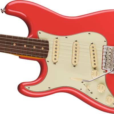 FENDER - American Vintage II 1961 Stratocaster Left-Hand Rosewood Fingerboard Fiesta Red - 0110260840 image 4