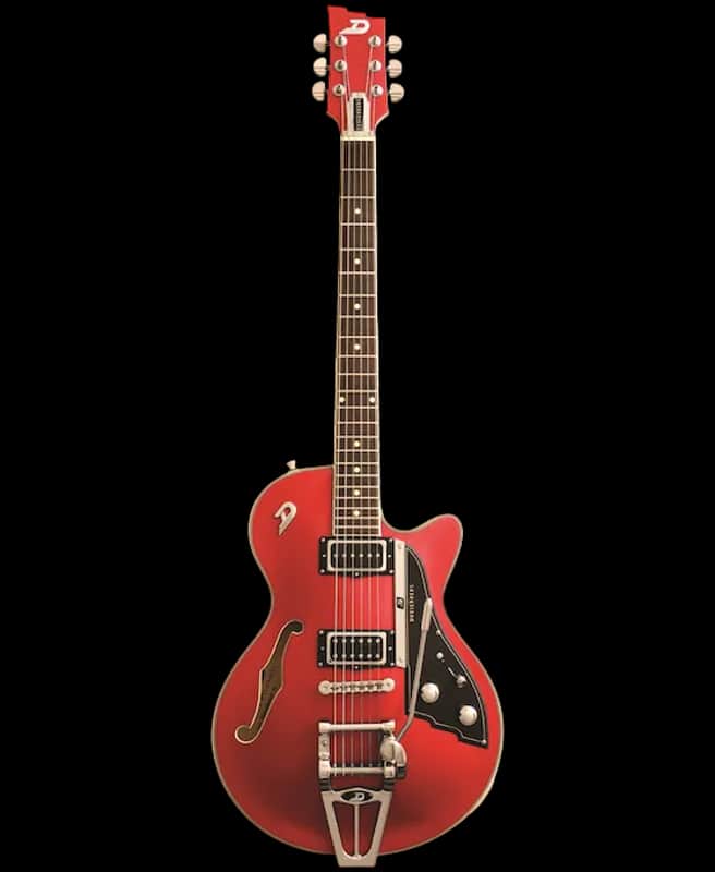 Duesenberg Starplayer TV Duo-Tone Series Red Electric Guitar image 1