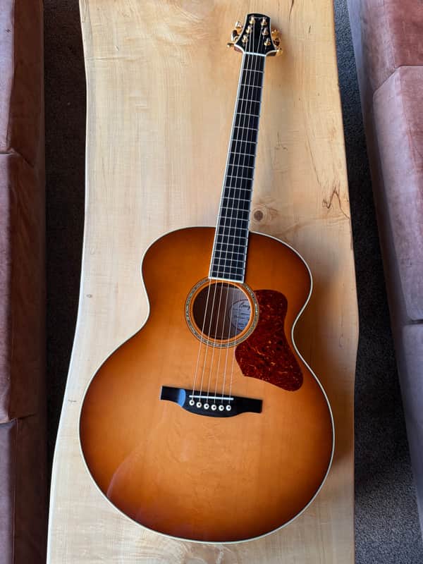 ‘07 Bourgeois Petite Jumbo Custom DBJ - Pale Amber Burst image 1
