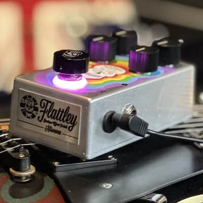 Flattley Boutique Effects Pedals Guitar Silver Range - Nirvana Analogue Delay Pedal image 6