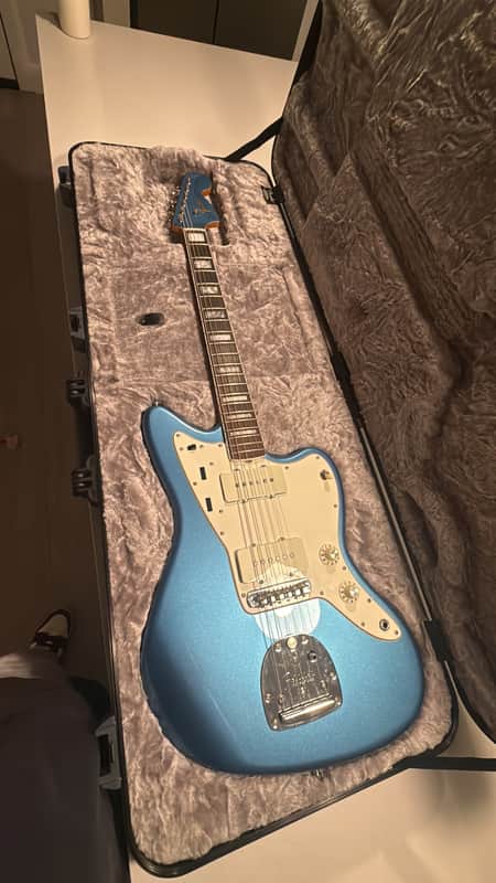 Fender Vintage 2 american jazzmaster 1966 - Lake placid