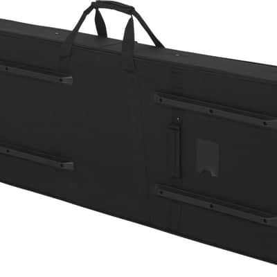 Gator GK-88 88-Key EPS Foam Lightweight Rolling Keyboard Soft Case, Black image 8