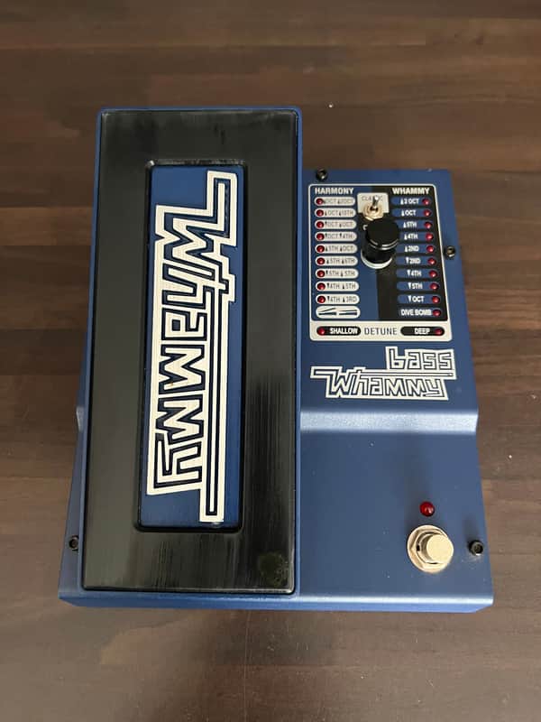 DigiTech Bass Whammy Pitch Shift Pedal 2014 - Present - Blue image 1