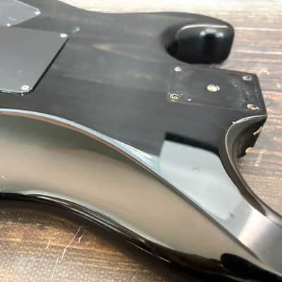 80s KRAMER LK-1BF Body SH Black w/Plate and Genuine Bridge Made in Japan image 19