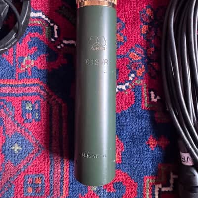 AKG C12VR 1990's large diaphragm tube microphone image 6