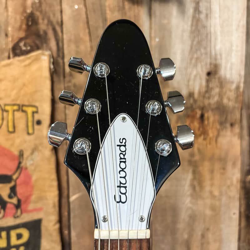 Edwards E-FV-120D Flying V - Cherry | Reverb