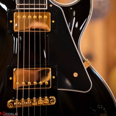 Epiphone Les Paul Custom, Ebony image 8