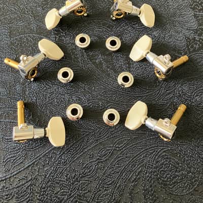 PRS Phase 3 / III Tuners Hybrid, Wing Tuner Buttons - Faux Bone / Ivory, Non-Locking, 2025 Core Model image 4