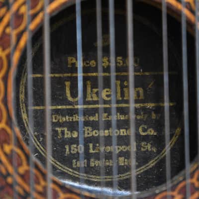 Vintage 1930's Wooden Ukelin by Bosstone Co image 4