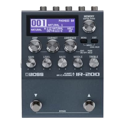 Boss IR-200 Amp and IR Cabinet Simulator Pedal image 1