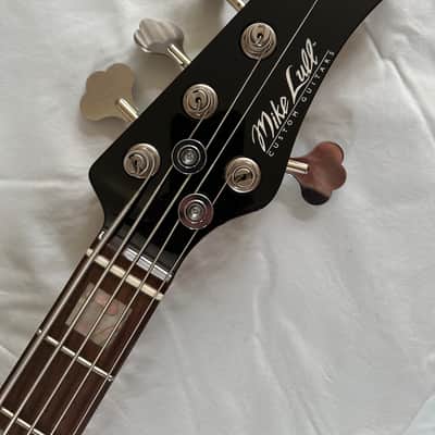 2023 Mike Lull USA Custom M5 5-String Bass – Gloss Black – 34” Scale – Bartolini NTMB image 7