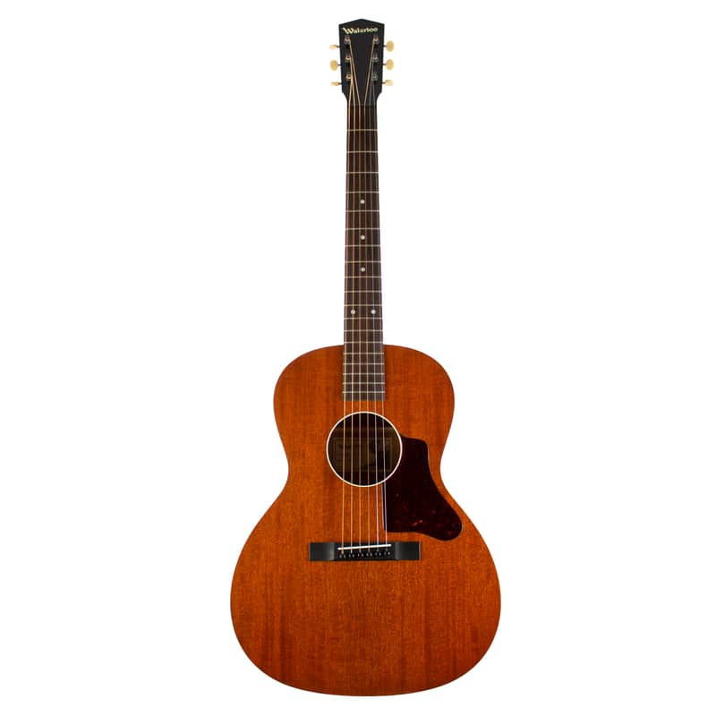 Waterloo	WL-14 MH All-Mahogany Parlor Acoustic image 1