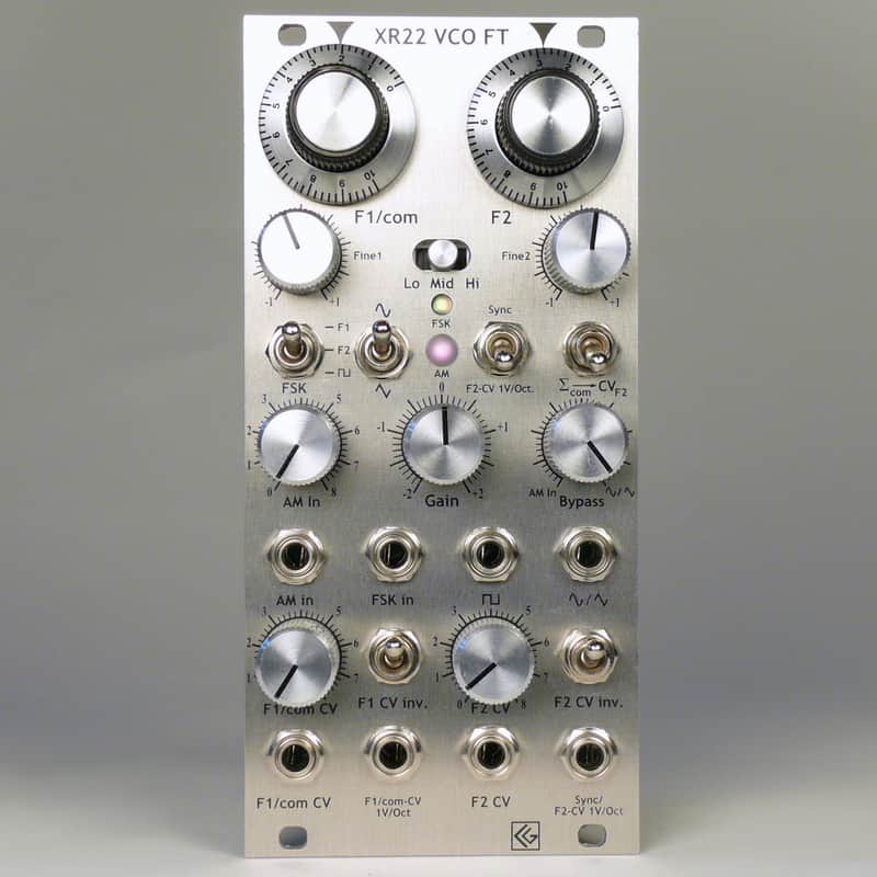 XR22 VCO FT - VCO with Amplitude Modulation and FSK - Minijack Version image 1