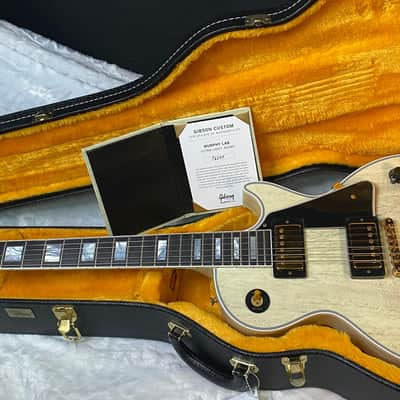 NEW! Gibson Les Paul Custom 1957 Reissue Murphy Lab Ultra Light Aged - Custom Ordered in TV White - Custom Shop - 8.9 lbs - Authorized Dealer - G06811 image 12