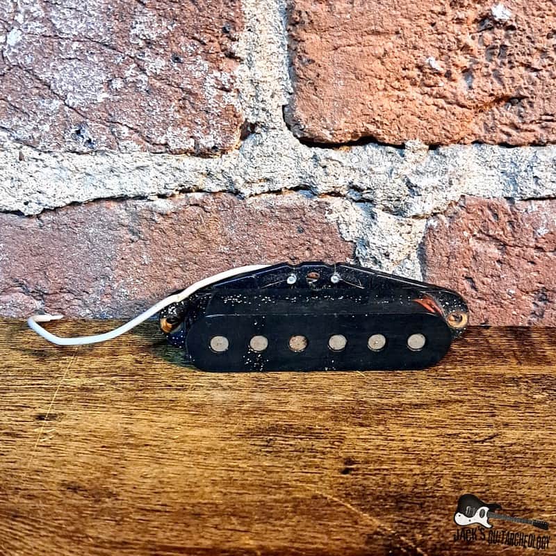 MIJ Single Coil S-Style Pickup (1970s - Black) image 1