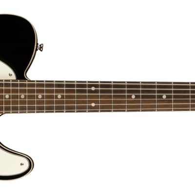 Squier Classic Vibe Baritone Custom Telecaster - Laurel Fingerboard - Parchment Pickguard - Black image 2