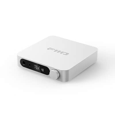 FIIO K11 Desktop 1400W Power Balanced Headphone DAC & Amplifier 384kHz/24Bit DSD256 for Home Audio/PC 6.35mm/4.4mm/RCA/Coaxial/Optical (Silver) image 1