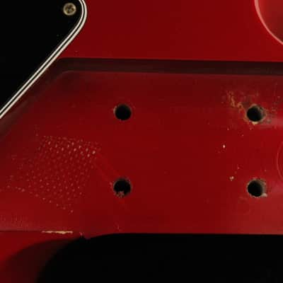 1982 Gibson Victory Artist Bass CANDY APPLE RED with papers + RARE painted neck image 25