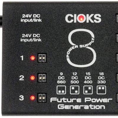 CIOKS CIOKS 8 8-output Isolated Guitar Pedal Power Supply Expander Kit image 4