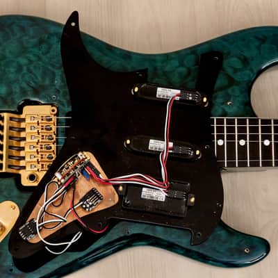 1990s Valley Arts USA M Series Custom Pro S-Style Super Strat SSH