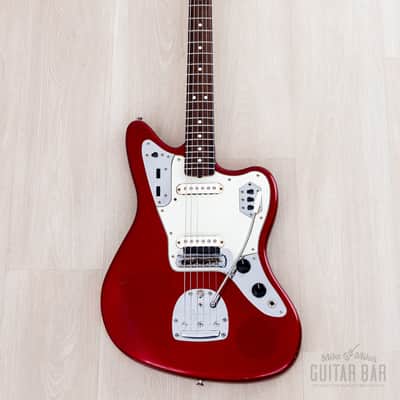 2000 Fender American Vintage '62 Jaguar Yamano, Candy Apple Red w/ Matching Headstock, Case & Tags image 2