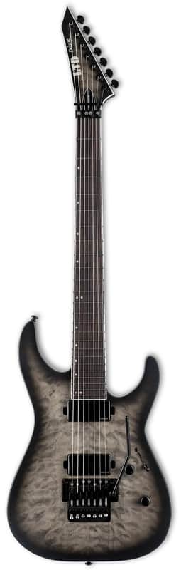 ESP LTD M-1007 BARITONE Charcoal Burst Satin (B Stock) image 1