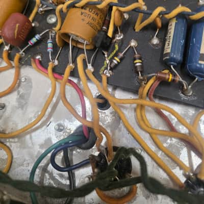 Fender Super Reverb Chassis W Mounting Hardware 1966 image 9