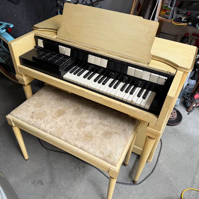 Hammond S-6 Chord Organ 1956 - Original Finish image 1