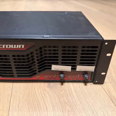 Crown CE1000 2-Channel Power Amplifier 2000s - Black and Red image 6