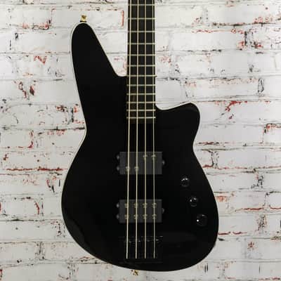Reverend - Mercalli 4 Blackout Electric Bass Guitar - Midnight Black - USED
