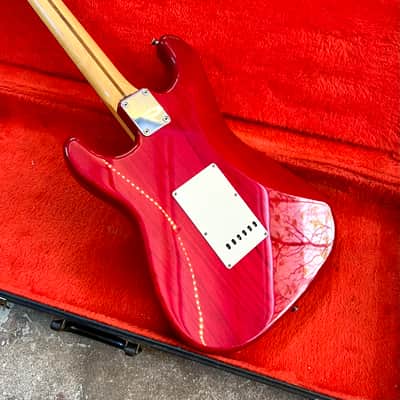 Tokai GoldStar Sound Strat 2017 - Cherry red original vintage MIJ Japan god star image 10