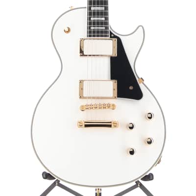 Epiphone Les Paul Custom Inspired by Gibson Alpine White with Seymour Duncan LiveWire Pickups (SR) (99053)