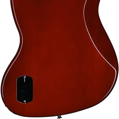 Squier Classic Vibe Active '70s Jazz Electric Bass, Maple Fingerboard, Black Pickguard, Mocha image 3