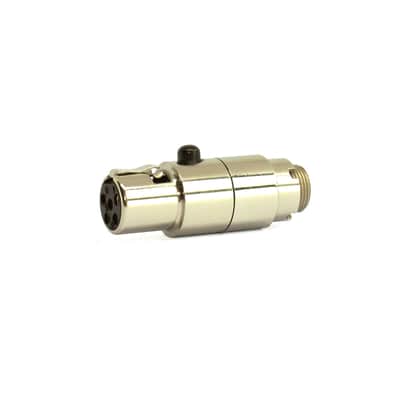 YPA CONLL Adapter Adapts a Lemo 3-pin lavalier connector to TA5F for use with Lectrosonics (LEMO 3-pin TA5F) image 1