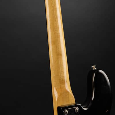 1975 Ibanez 2365B Jazz Bass Black image 8