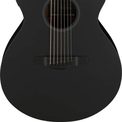 Ibanez AEG721BOT 7 String Acoustic Electric Guitar (Black Out) image 1