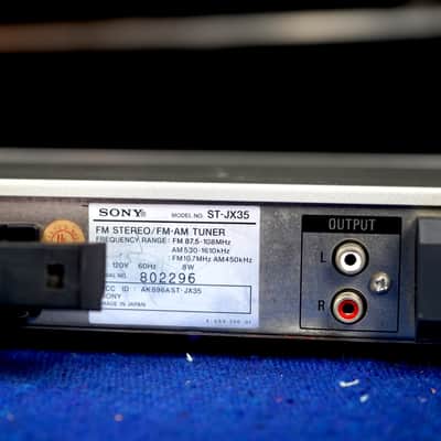Sony Sony ST-JX35 FM-AM Stereo Receiver image 4